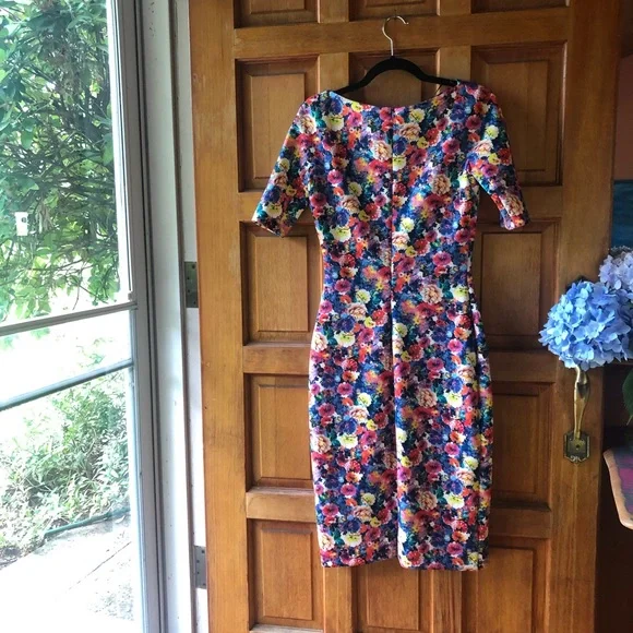 Zara Floral Dress Sz medium - Picture 5 of 10